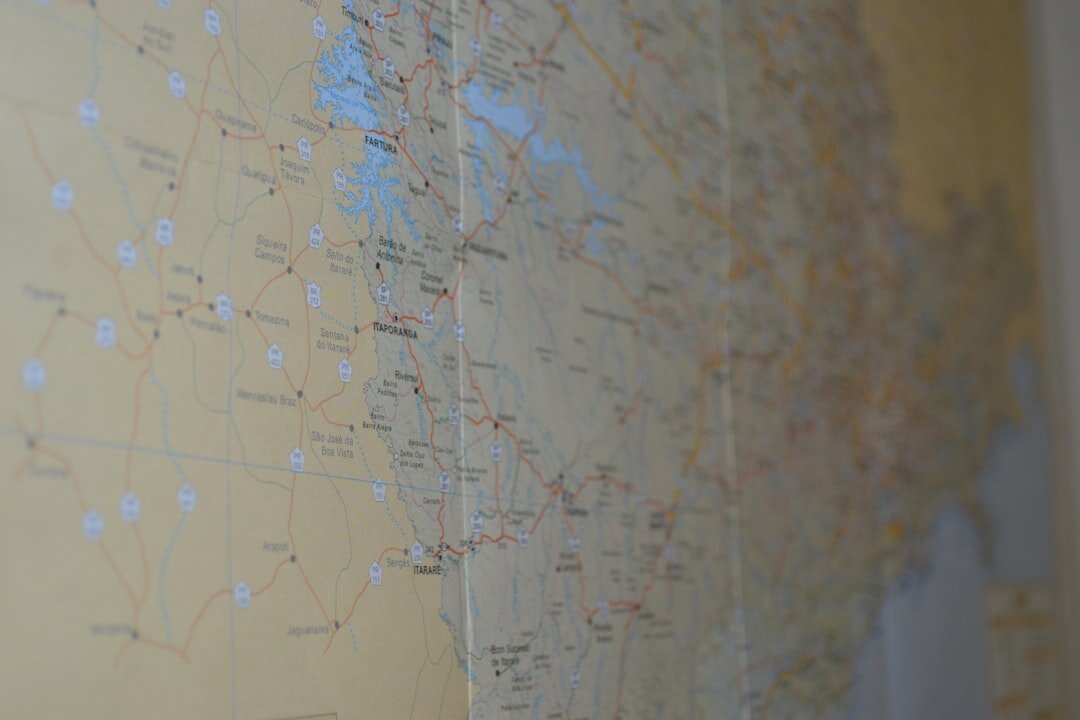 World map style network diagram on a monitor showing content distribution